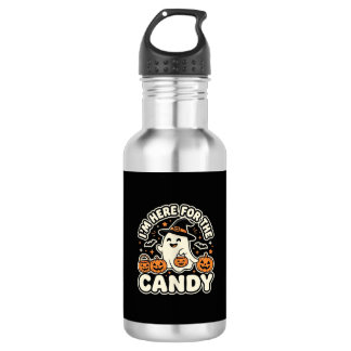 Halloween Süßigkeiten Geist Kürbis Design Edelstahlflasche