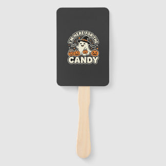 Halloween-Süßigkeiten-Geist-Kürbis-Design Fächer