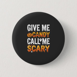 Halloween-Süßigkeiten Grusel-Geister-Design_1 Button