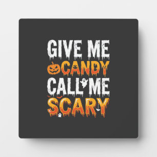 Halloween-Süßigkeiten Grusel-Geister-Design_1 Fotoplatte