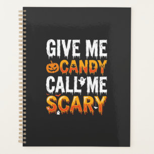 Halloween-Süßigkeiten Grusel-Geister-Design_1 Planer