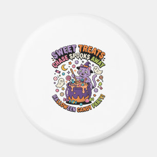 Halloween-Süßigkeiten Kessel Gruselige Süßigkeiten Magnet