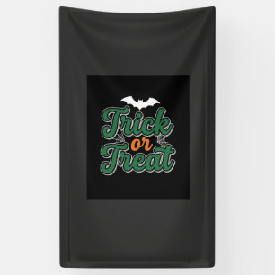 Halloween-Süßigkeiten oder Saures Fledermaus-Webde Banner