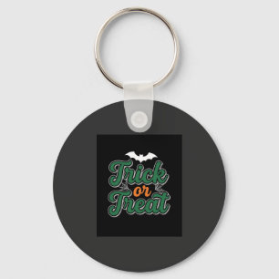 Halloween-Süßigkeiten oder Saures Fledermaus-Webde Schlüsselanhänger