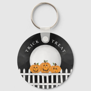 Halloween-Süßigkeiten oder Saures Kürbis Jack O La Schlüsselanhänger