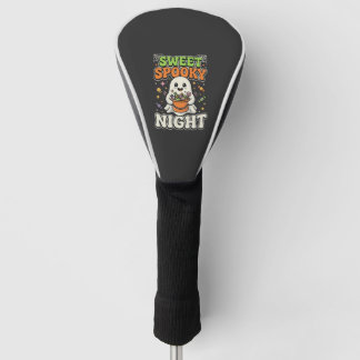 Halloween-Süßigkeiten-Schreckensnacht Golf Headcover