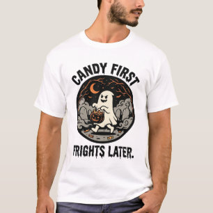 Halloween-Süßigkeiten-Schreckensnacht T-Shirt