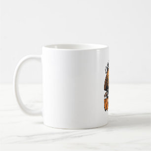 Halloween-Süßigkeiten verschwendet Vintage gruseli Kaffeetasse