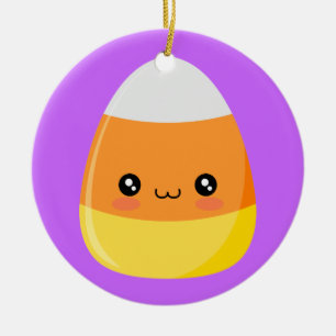 Halloween-Süßigkeits-Mais Keramikornament