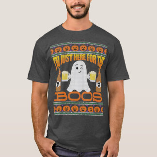 Halloween Sweater Style Beer Ich bin hier T-Shirt