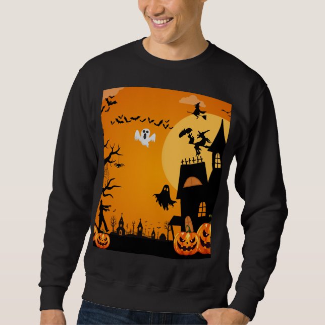 Halloween Sweatshirt (Vorderseite)