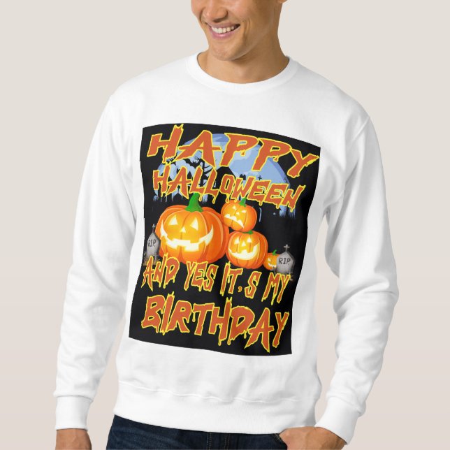 Halloween Sweatshirt (Vorderseite)