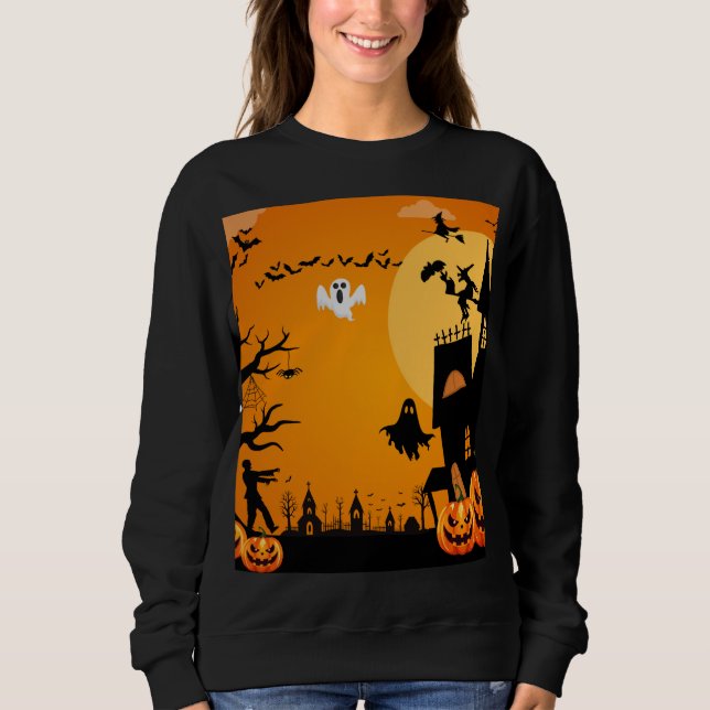 Halloween Sweatshirt (Vorderseite)