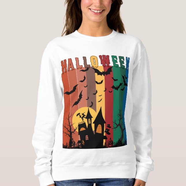 Halloween Sweatshirt (Vorderseite)