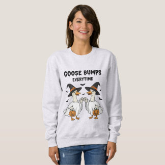 Halloween Sweatshirt "Gänsehaut jedes Mal"