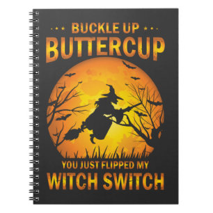 Halloween-Switch knöpfen Buttercup Notizblock