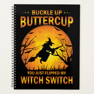 Halloween-Switch knöpfen Buttercup Planer