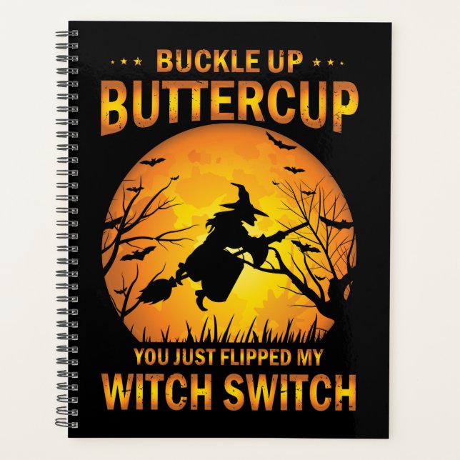 Halloween-Switch knöpfen Buttercup Planer (Vorderseite)