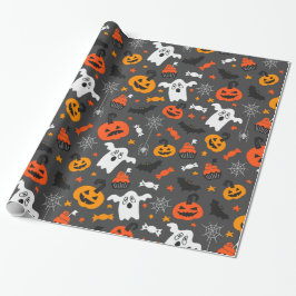 Halloween-Symbole Geschenkpapier
