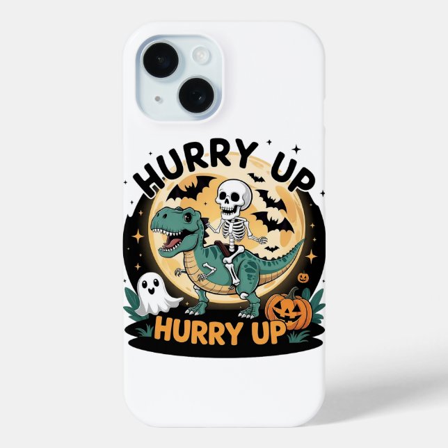 Halloween T-Rex Case-Mate iPhone Hülle (Rückseite)