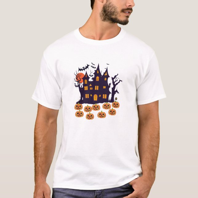 Halloween-T - Shirt (Vorderseite)