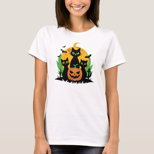 Halloween-T - Shirt (Vorderseite)