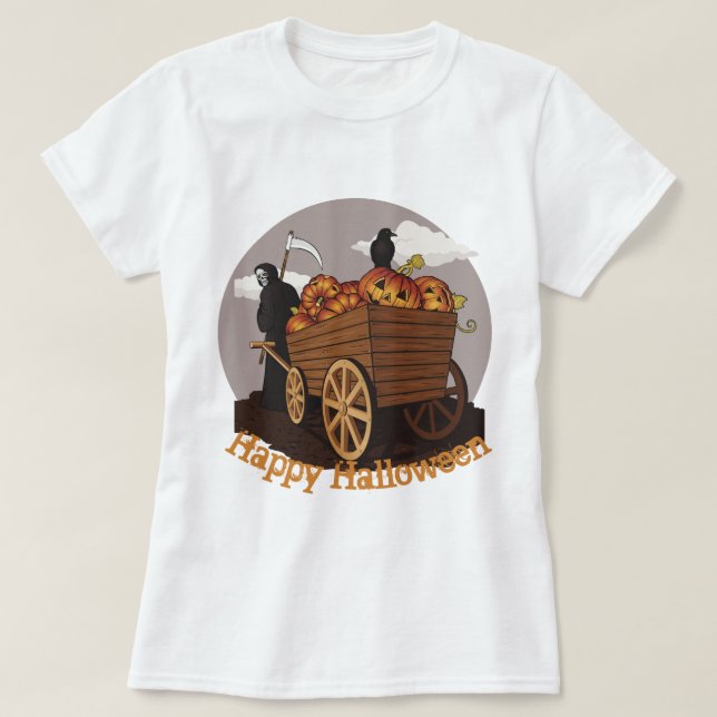 Halloween T-Shirt (Design vorne)