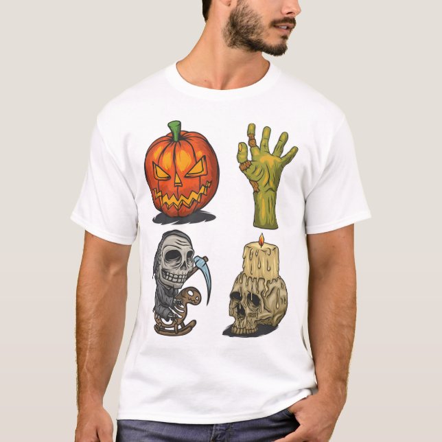 Halloween T-Shirt (Vorderseite)
