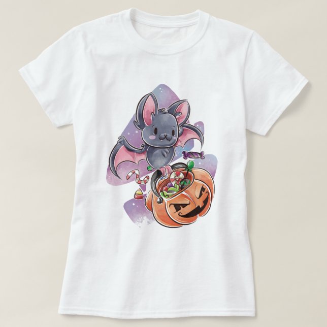 Halloween-T - Shirt (Design vorne)