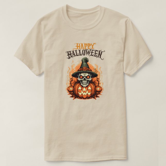 Halloween-T - Shirt (Design vorne)