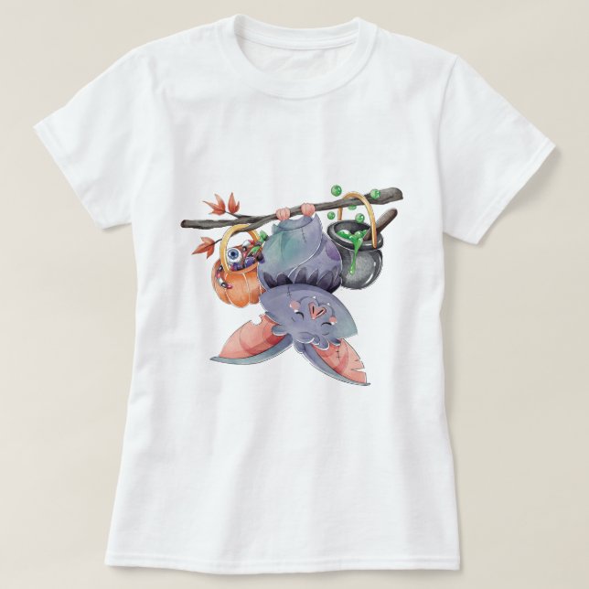 Halloween-T - Shirt (Design vorne)