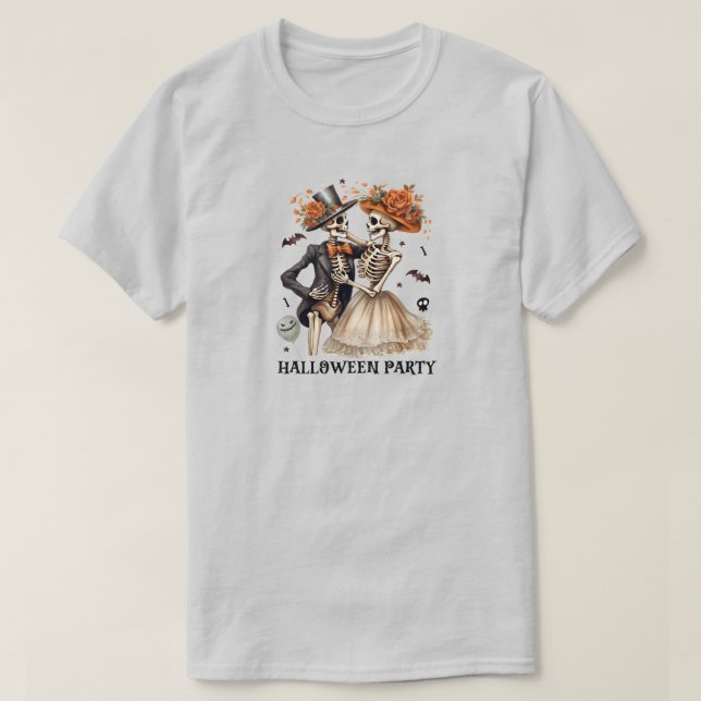 Halloween-T - Shirt (Design vorne)