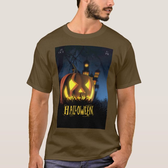 Halloween-T - Shirt (Vorderseite)
