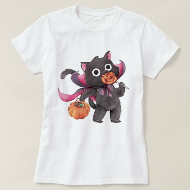 Halloween-T - Shirt (Design vorne)