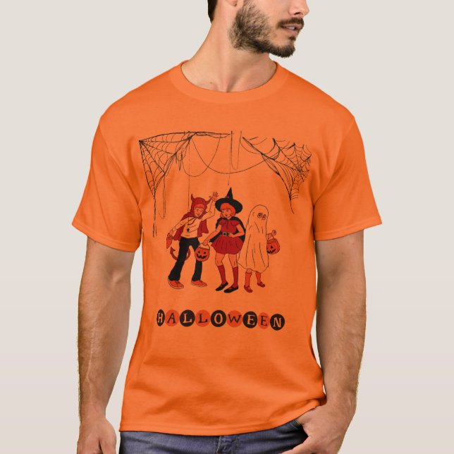 halloween T - Shirt (Vorderseite)