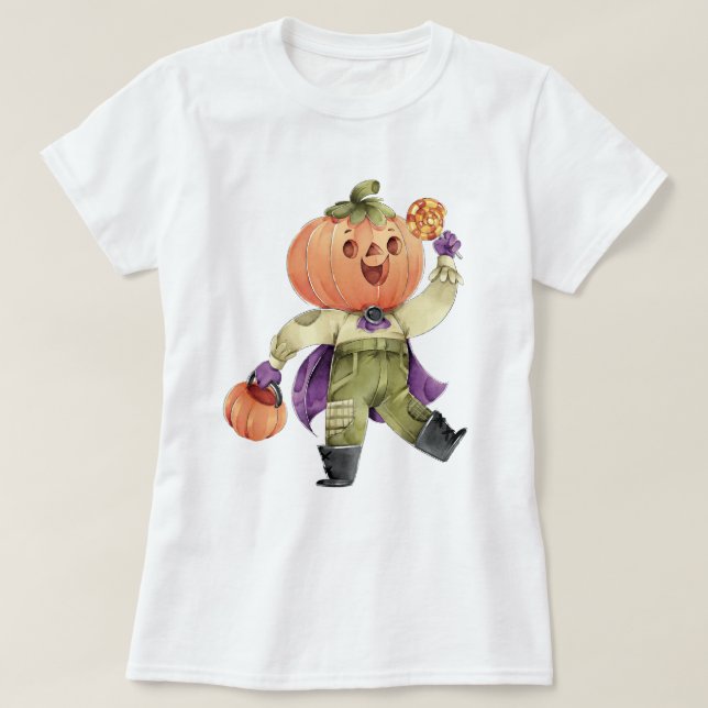Halloween-T - Shirt (Design vorne)