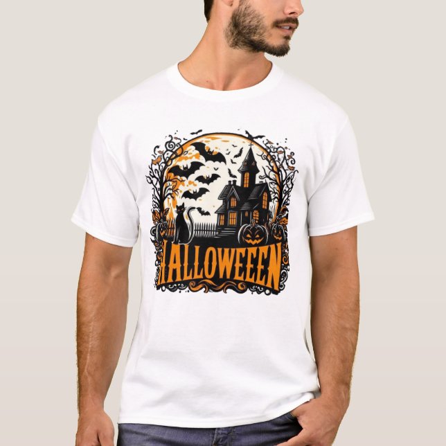 Halloween-T - Shirt (Vorderseite)