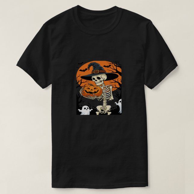 Halloween-T - Shirt (Design vorne)