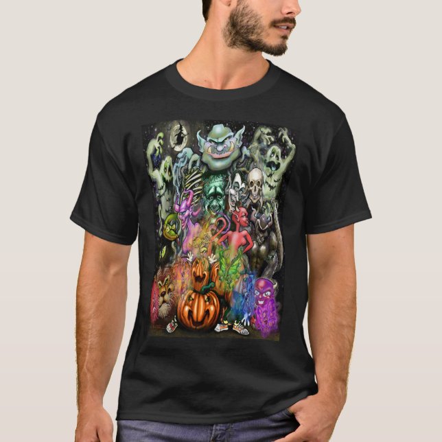 Halloween T-Shirt (Vorderseite)