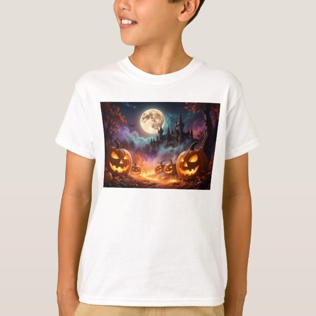 Halloween-T - Shirt (Vorderseite)
