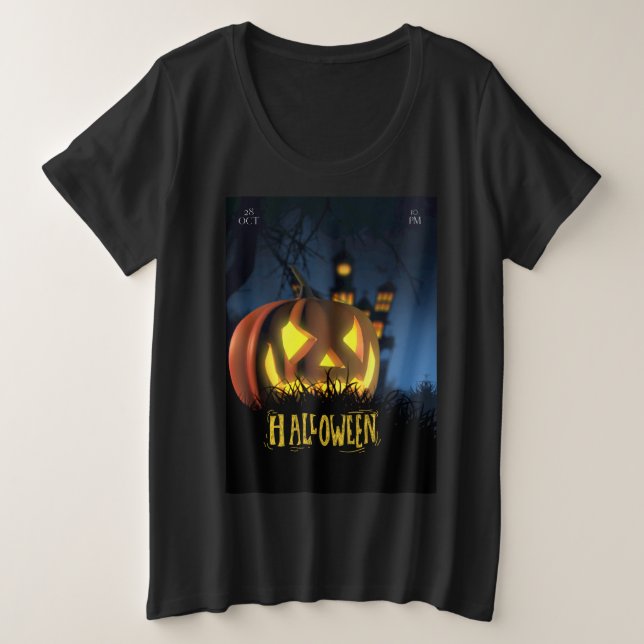 Halloween-T - Shirt (Design vorne)