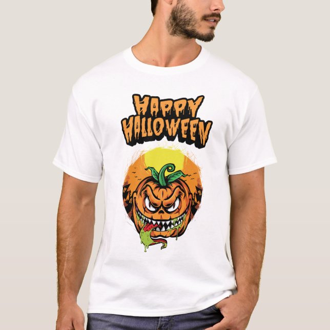 Halloween T-Shirt (Vorderseite)