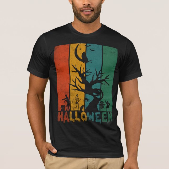 Halloween-T - Shirt (Vorderseite)