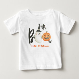Halloween T - Shirt-Baby's erste Geburtstagskuche Baby T-shirt