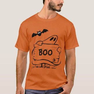 Halloween T - Shirt, BOO T-Shirt