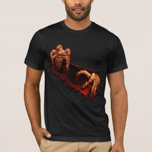 Halloween T - Shirt Horror Zombie Untot Tee Shirt