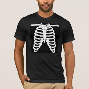 Halloween-T - Shirt, Rippenkäfig T-Shirt