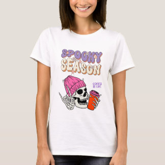 Halloween T - Shirt, Spooky Season T - Shirt, T-Shirt