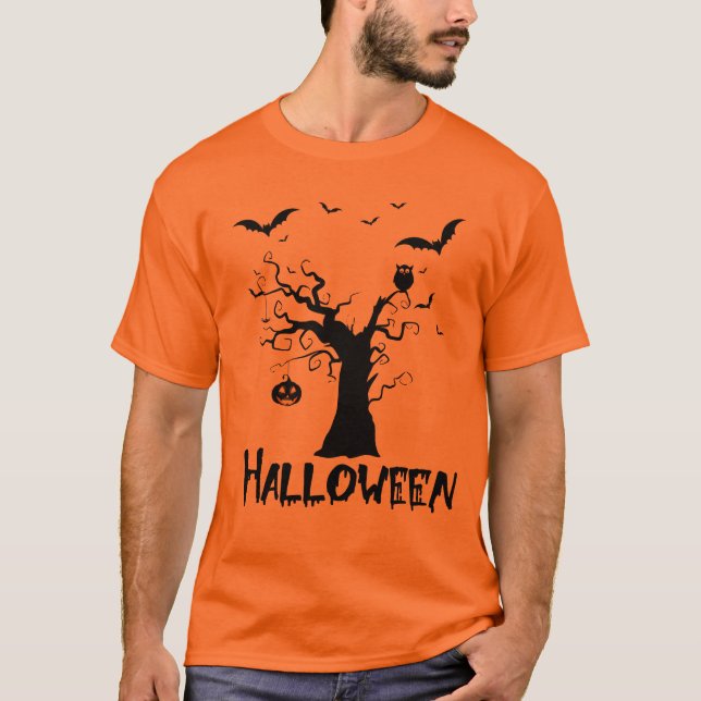 Halloween-T-Shirt T-Shirt (Vorderseite)