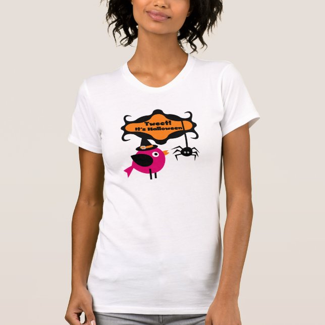 Halloween-T - Shirt und -Geschenke getweetet (Vorderseite)